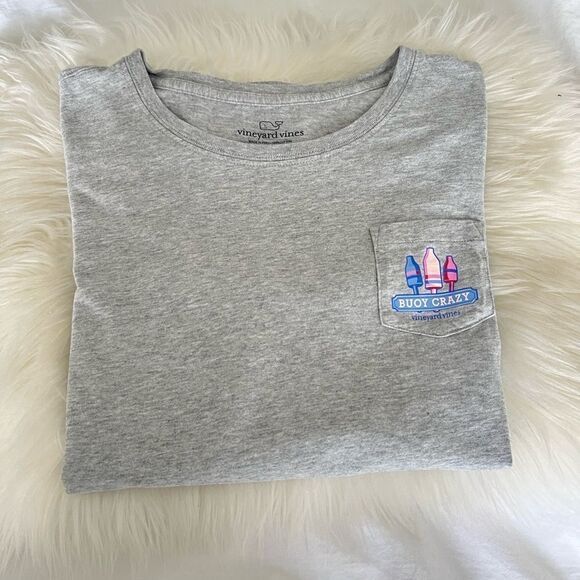 Vineyard Vines front pocket long sleeve shirt - Picture 2 of 5